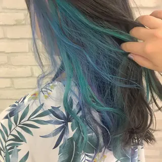 ロング カラー 🌼透け感カラー 🌼Rinaのヘアスタイル