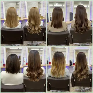 ショート カラー ヘアアレンジ アイブロウ LAVENDIA 初音のヘアスタイル