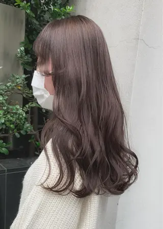 ロング カラー 矢野 晃平のヘアスタイル
