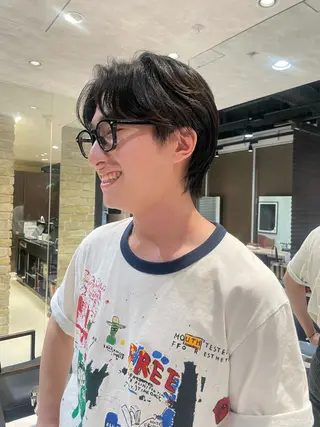 メンズ 美髪改善ストレート/ 植村友哉のヘアスタイル