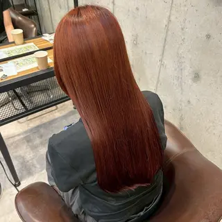 ロング カラー 中村 未来のヘアスタイル