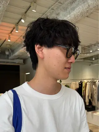 パーマ メンズ ANY/メンズ特化/ シバヤ ユウキのヘアスタイル