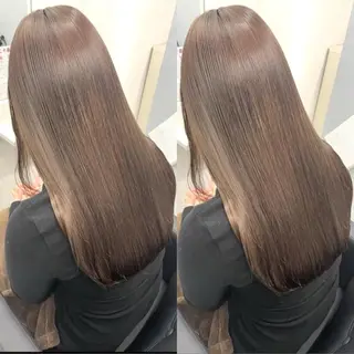 ロング 🪞Kana｜透明感 カラー × 髪質改善のヘアスタイル