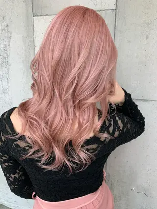 セミロング カラー Mikuri 【Little】のヘアスタイル