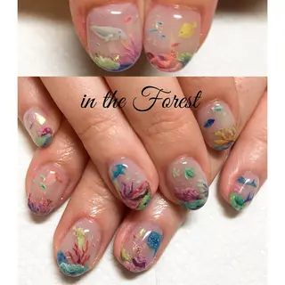 ネイル コガ アオイのネイルデザイン