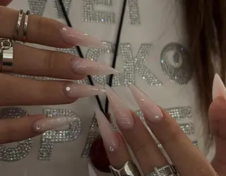 ネイル By moonネイル 🌷ワンホン/韓国風のネイルデザイン