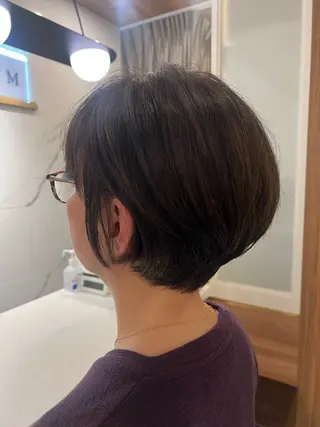 ショート 村中 逸紀のヘアスタイル
