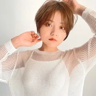 ショート 🎗️comoda 神戸三宮 髪質改善のヘアスタイル