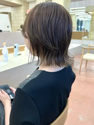 ショート カラー 矢場町/栄/上前津/ 佐藤祐希のヘアスタイル