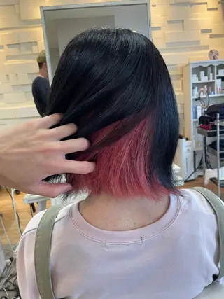 カラー 中司 優樹のヘアスタイル