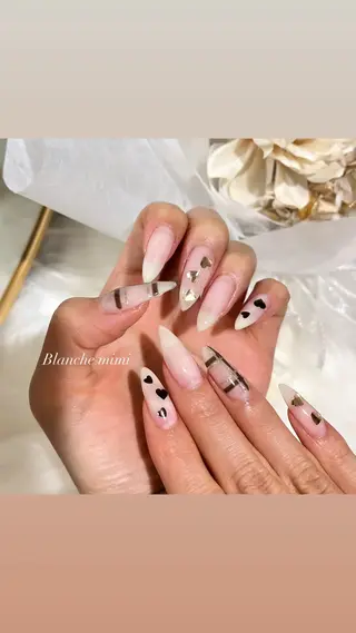 ネイル Blanche mimi.u_aのネイルデザイン