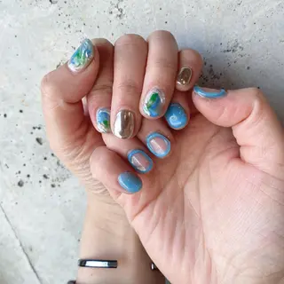 ネイル MIKU🌿 ネイル&まつげパーマのマツエク・マツパデザイン