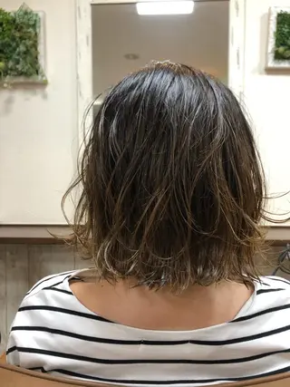 ミディアム カラー est  店長 ✂︎高橋✂︎のヘアスタイル