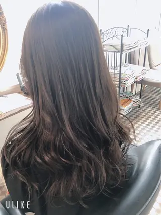ロング カラー 🫧🕊️かたやま さきこ🕊️🫧のヘアスタイル