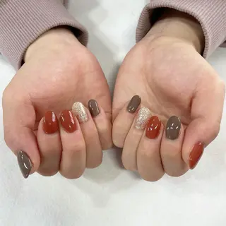 ネイル 東 千夏のネイルデザイン