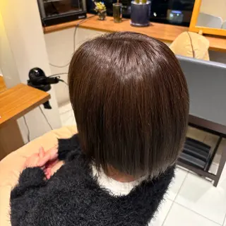 カラー 森田 玲央のヘアスタイル