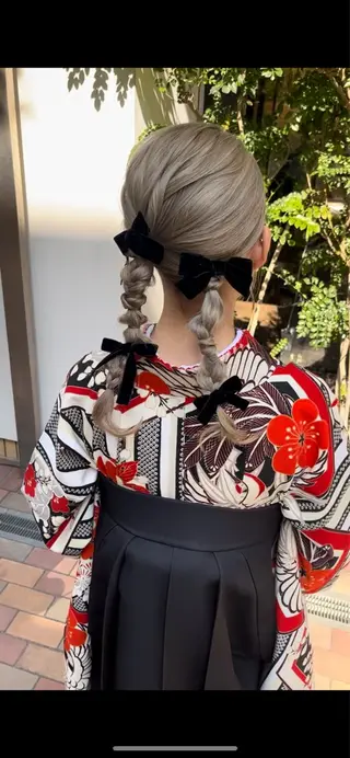 ロング 早稲田 千尋のヘアスタイル