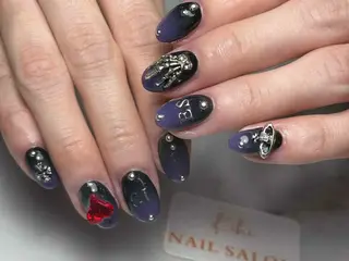 ネイル 💕鈴木ユリ パラジェル/オフ無料のネイルデザイン