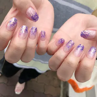 ロング カラー ヘアアレンジ キッズ ネイル マツエク・マツパ 福田 加奈のネイルデザイン