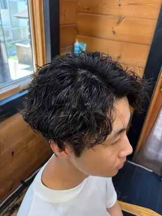 パーマ メンズ 【メンズ専門‼️】 中林良嘉のヘアスタイル