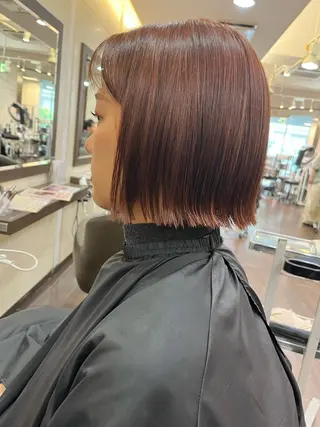 カラー カットパーマ 🌀あさみのヘアスタイル