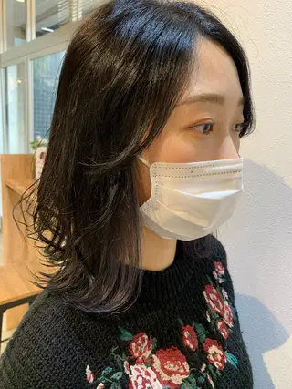 ミディアム ショート特化✂︎門脇 ~広がらない髪へ~のヘアスタイル