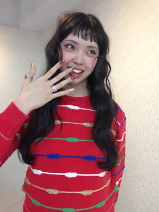 ロング カラーモデル募集中 Rei🐈⬛/大宮のヘアスタイル