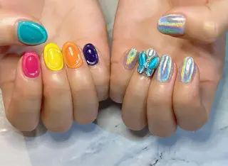 ネイル Lino+ ネイル&よもぎ蒸しのネイルデザイン