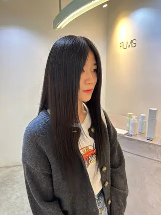 ロング FILMS 銀座店 Mikotoのヘアスタイル