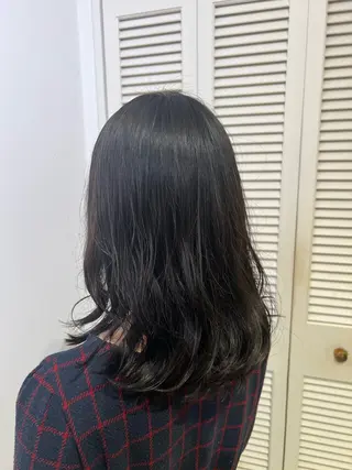 ミディアム パーマ adorable ︎🫧水澤真子のヘアスタイル