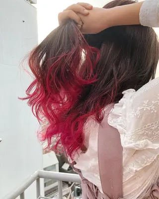 セミロング 【池袋/スパイキー ショート】ⓝⓘⓜⓤのヘアスタイル