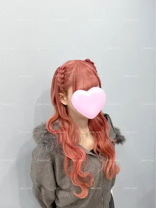セミロング Hairset minoriのヘアスタイル