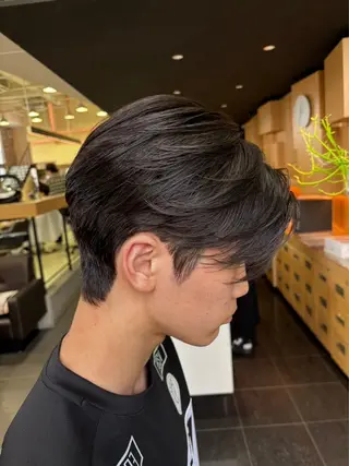 ショート パーマ 酸スト/フェザー パーマ/三谷海斗のヘアスタイル