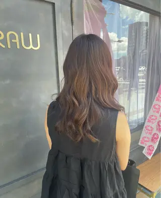 ロング カラー BOTABIUM nanamiのヘアスタイル