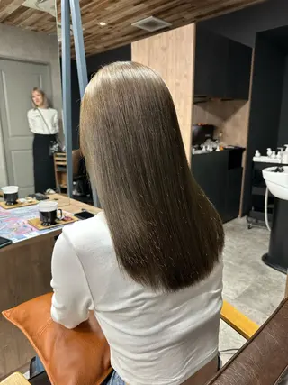 ロング カラー 髪質改善・縮毛矯正 💎ASUKAのヘアスタイル