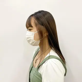 ロング カラー stylist トモヤのヘアスタイル
