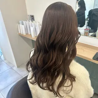 セミロング カラー ブリーチなし/レイヤ ー特化🌈Tommyのヘアスタイル