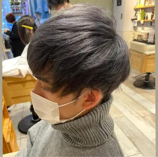 カラー メンズ すげさやか ✨メンズカットパーマのヘアスタイル
