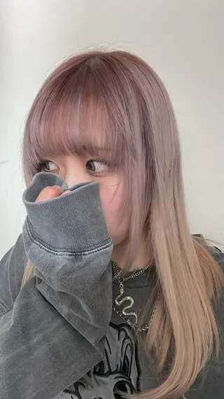 ロング カラー ⛓カットモデル 募集中⛓/ﾗ ﾗ ｶのヘアスタイル