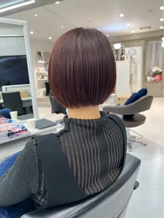 カラー 山崎結菜 髪質改善💎のヘアスタイル