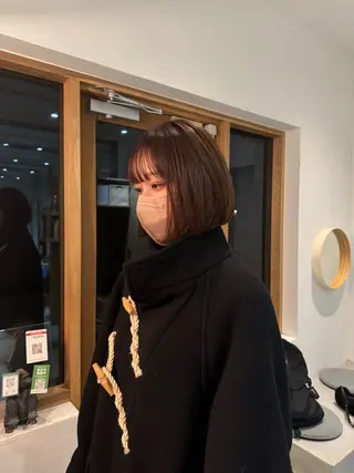 ミディアム カラー hina 🛋️ブリーチカラーのヘアスタイル