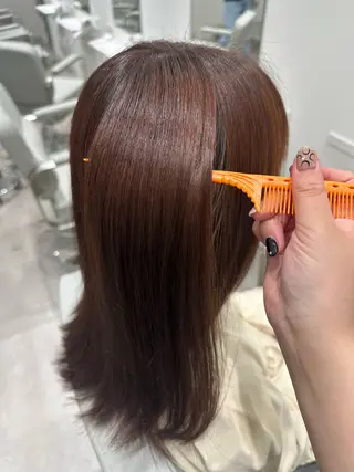 カラー maki/ PULSEのヘアスタイル