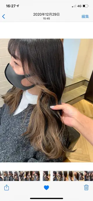 ロング メンズ特化美容師 🐈‍⬛RUNAのヘアスタイル