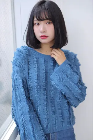 ショート カラー ✖️リーアキト LEEAKITO✖️のヘアスタイル
