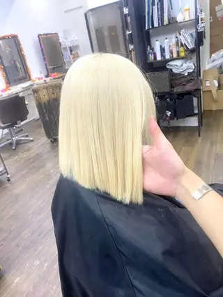 カラー Daisy🎀透け感 カラー🎀JUNAのヘアスタイル