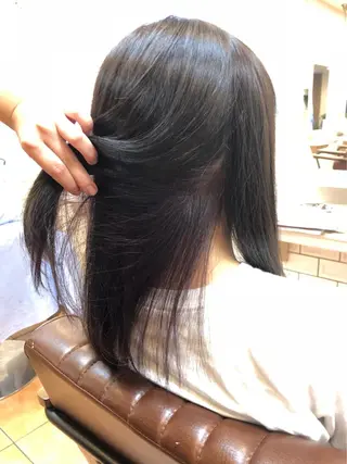 ロング カラー 髪質改善✨縮毛矯正 美髪担当・大西真奈のヘアスタイル