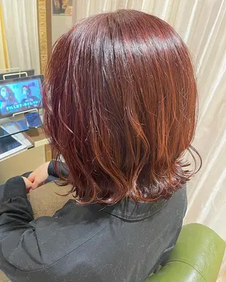 カラー 🫧髪質改善艶カラー _マエダ 🫧のヘアスタイル