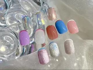 ネイル SHELLTOKYO 💜Kazamakiのネイルデザイン