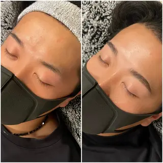 メンズ アイブロウ Bellmée Akemiのヘアスタイル