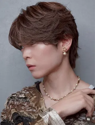 ショート カラー ヒガシタスク /メンズ特化のヘアスタイル